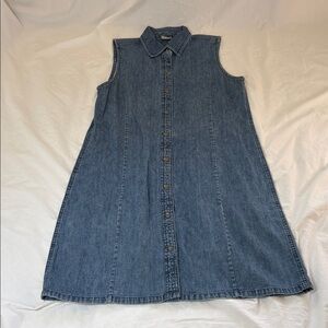 Vintage L.L. Bean Women's Denim Dress
